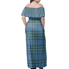 Clan Matheson Hunting Ancient Tartan Hawaii Dress TS71 Clan Matheson Tartan Hawaii Dress