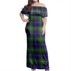 Clan MacThomas Modern Tartan Hawaii Dress PZ52 Clan MacThomas Tartan Hawaii Dress