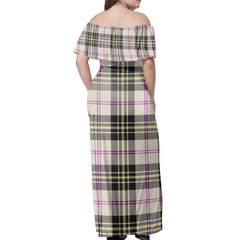 Clan MacPherson Dress Ancient Tartan Hawaii Dress JS69 Clan MacPherson Tartan Hawaii Dress
