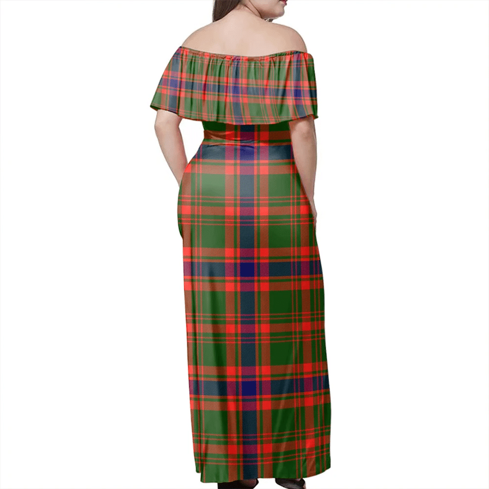 Clan Nithsdale District Tartan Hawaii Dress AV26 Clan Nithsdale Tartan Hawaii Dress