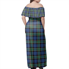 Clan Fletcher Ancient Tartan Hawaii Dress JX25 Clan Fletcher Tartan Hawaii Dress
