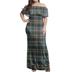 Clan Scott Green Modern Tartan Hawaii Dress OJ15 Clan Scott (Scott Tartan) Tartan Hawaii Dress