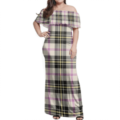 Clan MacPherson Dress Ancient Tartan Hawaii Dress JS69 Clan MacPherson Tartan Hawaii Dress