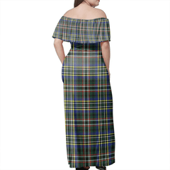Clan Scott Green Modern Tartan Hawaii Dress OJ15 Clan Scott (Scott Tartan) Tartan Hawaii Dress
