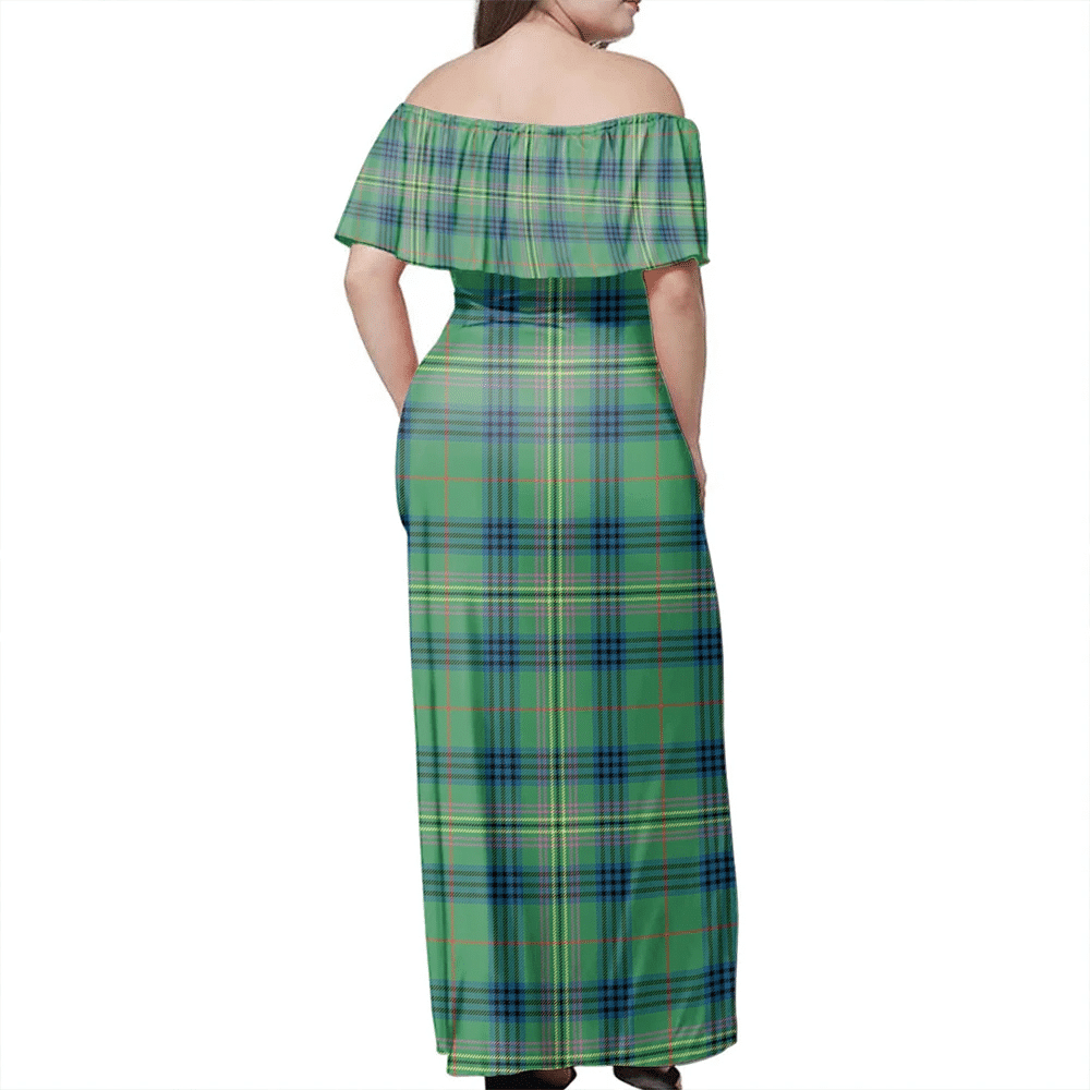 Clan Kennedy Ancient Tartan Hawaii Dress TY17 Clan Kennedy Tartan Hawaii Dress