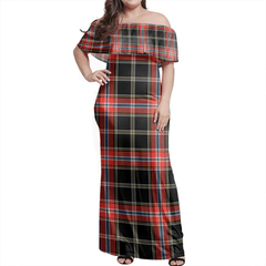 Clan Norwegian Night Tartan Hawaii Dress RO48 Clan Norwegian Tartan Hawaii Dress
