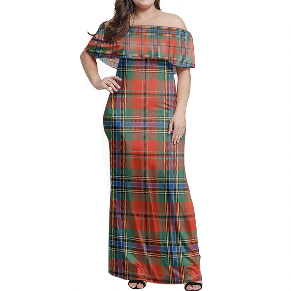 Clan MacLean Of Duart Ancient Tartan Hawaii Dress HQ33 Tartan Hawaii Dress