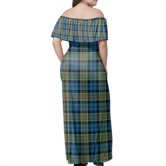 Clan Colquhoun Ancient Tartan Hawaii Dress ZE94 Clan Colquhoun Tartan Hawaii Dress