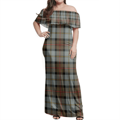 Clan MacLeod Of Harris Weathered Tartan Hawaii Dress HO24 Tartan Hawaii Dress