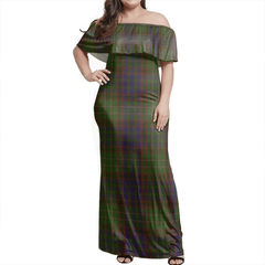 Clan Cunningham Hunting Modern Tartan Hawaii Dress EH59 Clan Cunningham Tartan Hawaii Dress