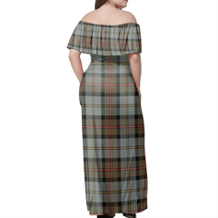 Clan MacLeod Of Harris Weathered Tartan Hawaii Dress HO24 Tartan Hawaii Dress