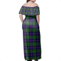 Clan Shaw Modern Tartan Hawaii Dress AT22 Clan Shaw Tartan Hawaii Dress