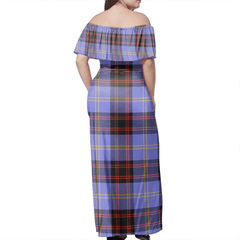 Clan Rutherford Tartan Hawaii Dress QA75 Clan Rutherford Tartan Hawaii Dress