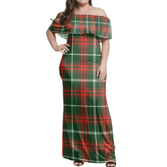 Clan Prince Of Wales Tartan Hawaii Dress TK77 Clan Prince_of Wales Tartan Hawaii Dress
