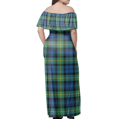 Clan Gordon Ancient Tartan Hawaii Dress WF74 Clan Gordon Tartan Hawaii Dress
