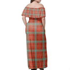 Clan Morrison Red Ancient Tartan Hawaii Dress MH33 Clan Morrison Tartan Hawaii Dress
