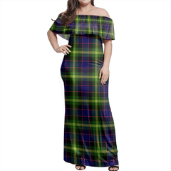 Clan Watson Modern Tartan Hawaii Dress PI49 Clan Watson Tartan Hawaii Dress