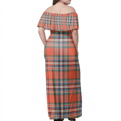 Clan MacFarlane Ancient Tartan Hawaii Dress BE97 Clan MacFarlane Tartan Hawaii Dress
