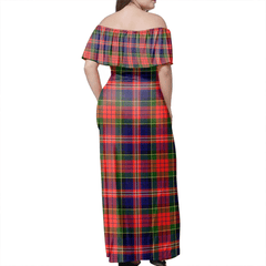 Clan MacPherson Modern Tartan Hawaii Dress PC94 Clan MacPherson Tartan Hawaii Dress