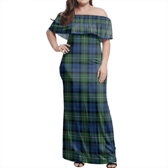 Clan Forbes Ancient Tartan Hawaii Dress DK53 Clan Forbes Tartan Hawaii Dress