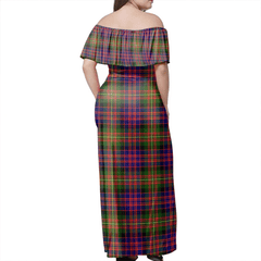 Clan Carnegie Modern Tartan Hawaii Dress FR31 Clan Carnegie Tartan Hawaii Dress