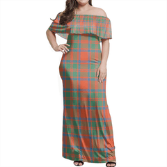 Clan MacKintosh Ancient Tartan Hawaii Dress LK52 Clan MacKintosh / MacIntosh Tartan Hawaii Dress