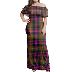 Clan Carnegie Modern Tartan Hawaii Dress FR31 Clan Carnegie Tartan Hawaii Dress
