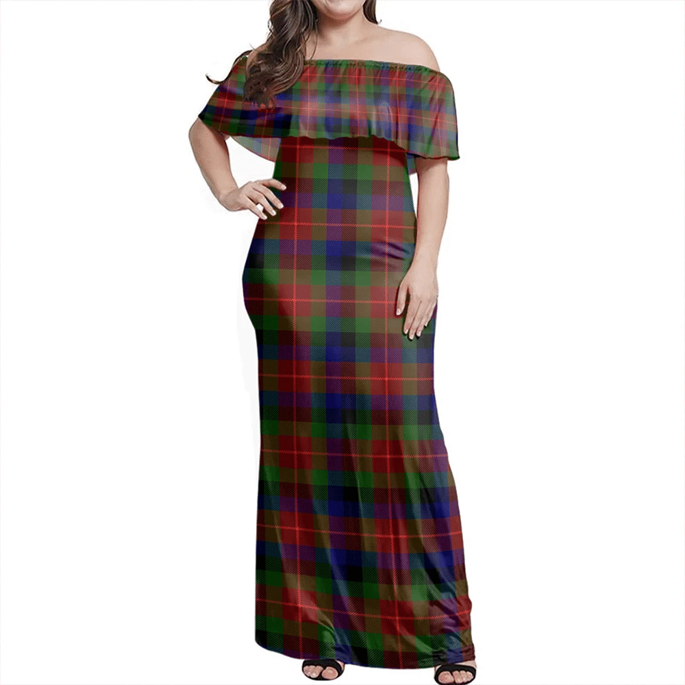 Clan Tennant Tartan Hawaii Dress VP94 Clan Tennant Tartan Hawaii Dress