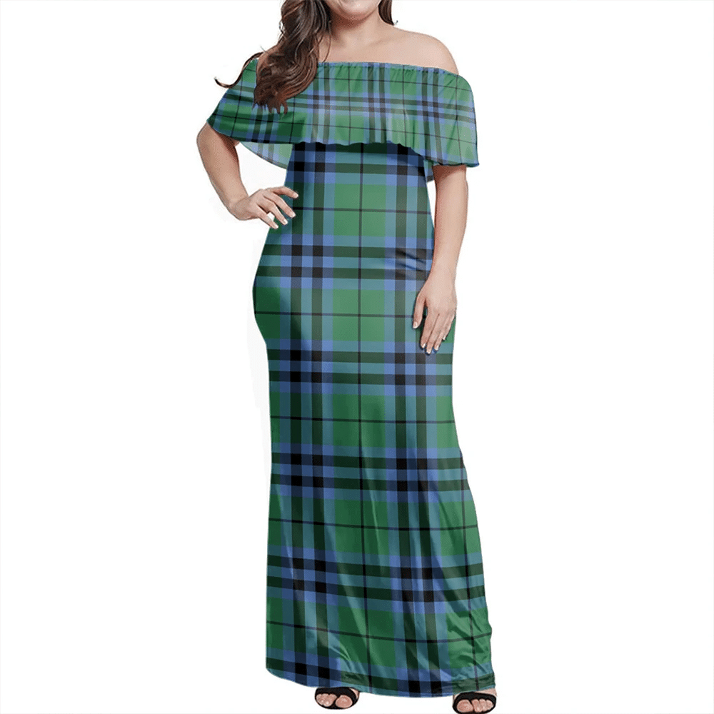 Clan Keith Ancient Tartan Hawaii Dress DT15 Clan Keith Tartan Hawaii Dress