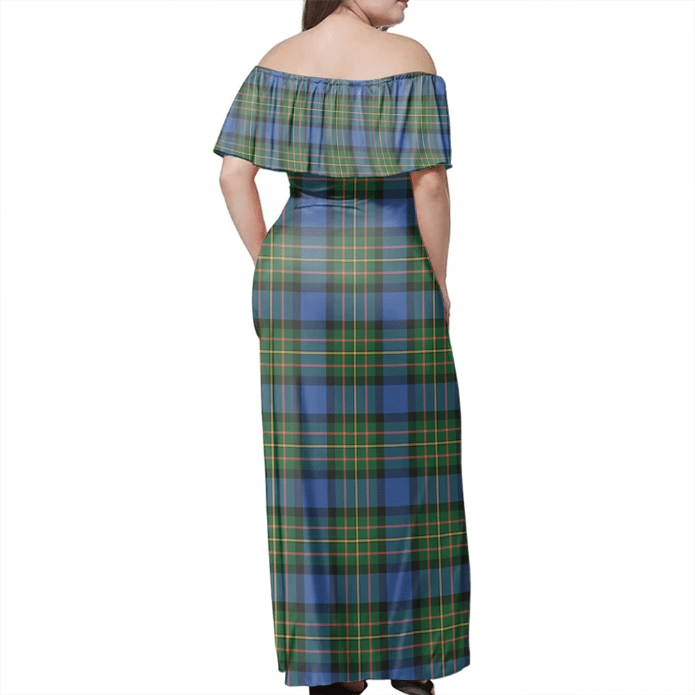Clan MacLaren Ancient Tartan Hawaii Dress NQ67 Tartan Hawaii Dress