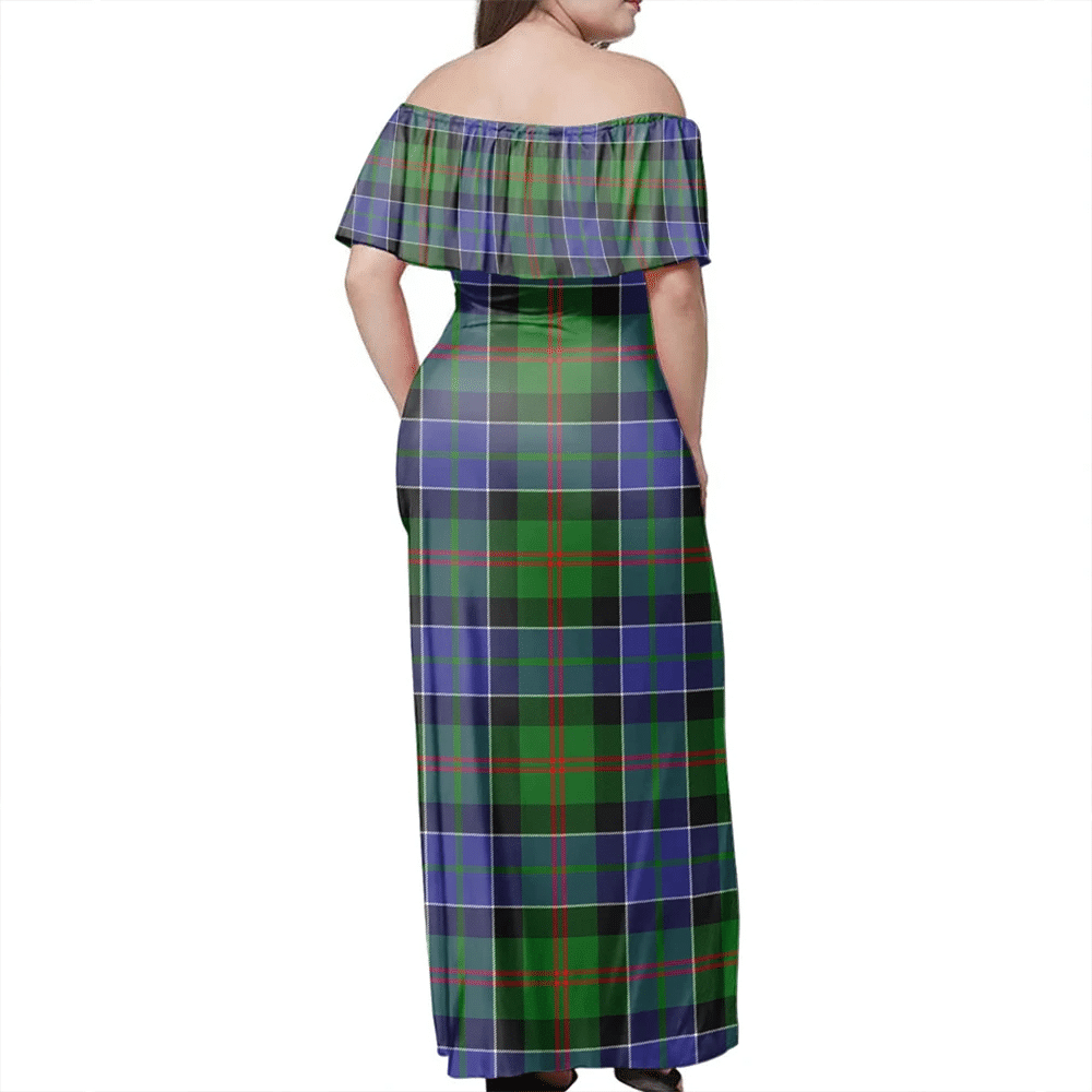 Clan Paterson Tartan Hawaii Dress BR12 Clan Paterson Tartan Hawaii Dress