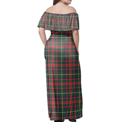 Clan MacKintosh Hunting Modern Tartan Hawaii Dress FG38 Clan MacKintosh / MacIntosh Tartan Hawaii Dress