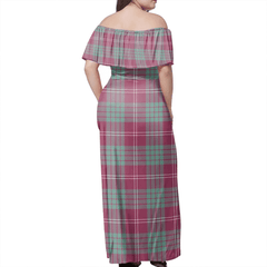 Clan Crawford Ancient Tartan Hawaii Dress BV68 Clan Crawford Tartan Hawaii Dress