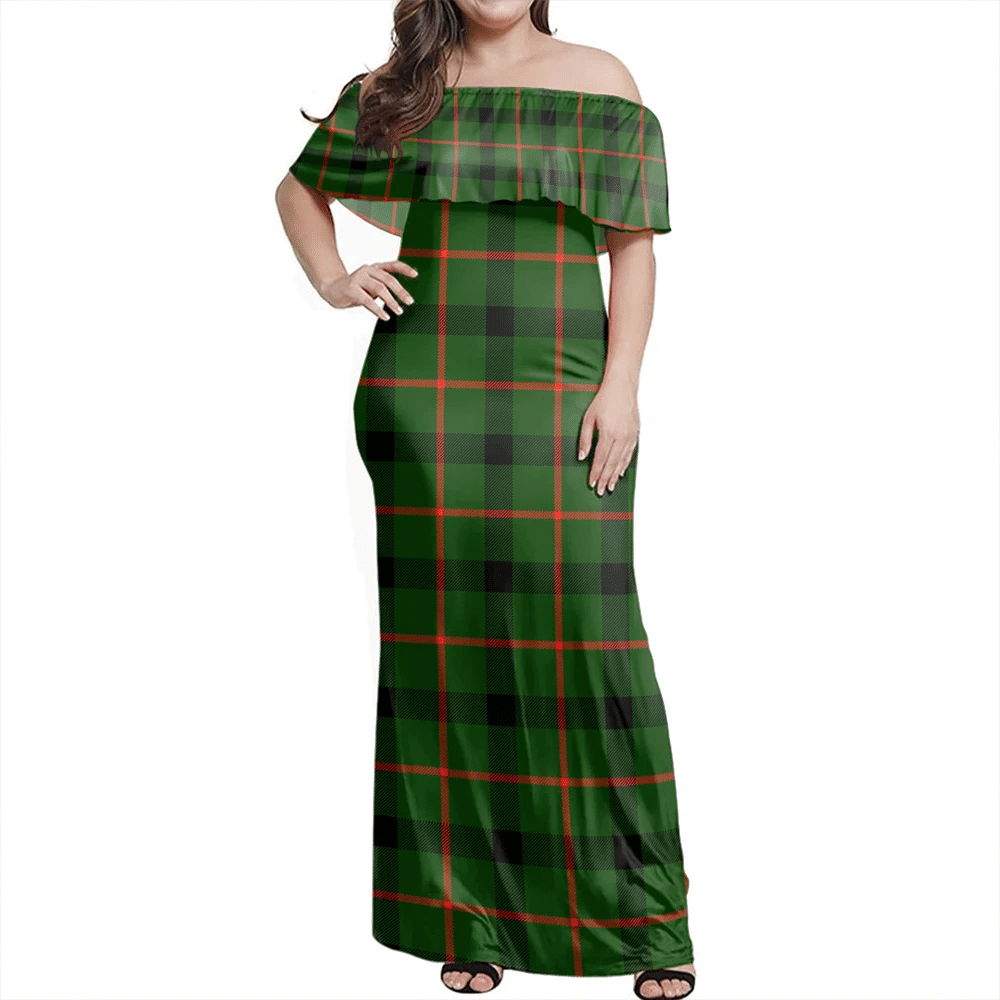 Clan Kincaid Modern Tartan Hawaii Dress KI96 Clan Kincaid Tartan Hawaii Dress