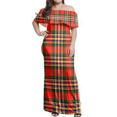 Clan MacGill Modern Tartan Hawaii Dress BA59 Clan MacGill Tartan Hawaii Dress