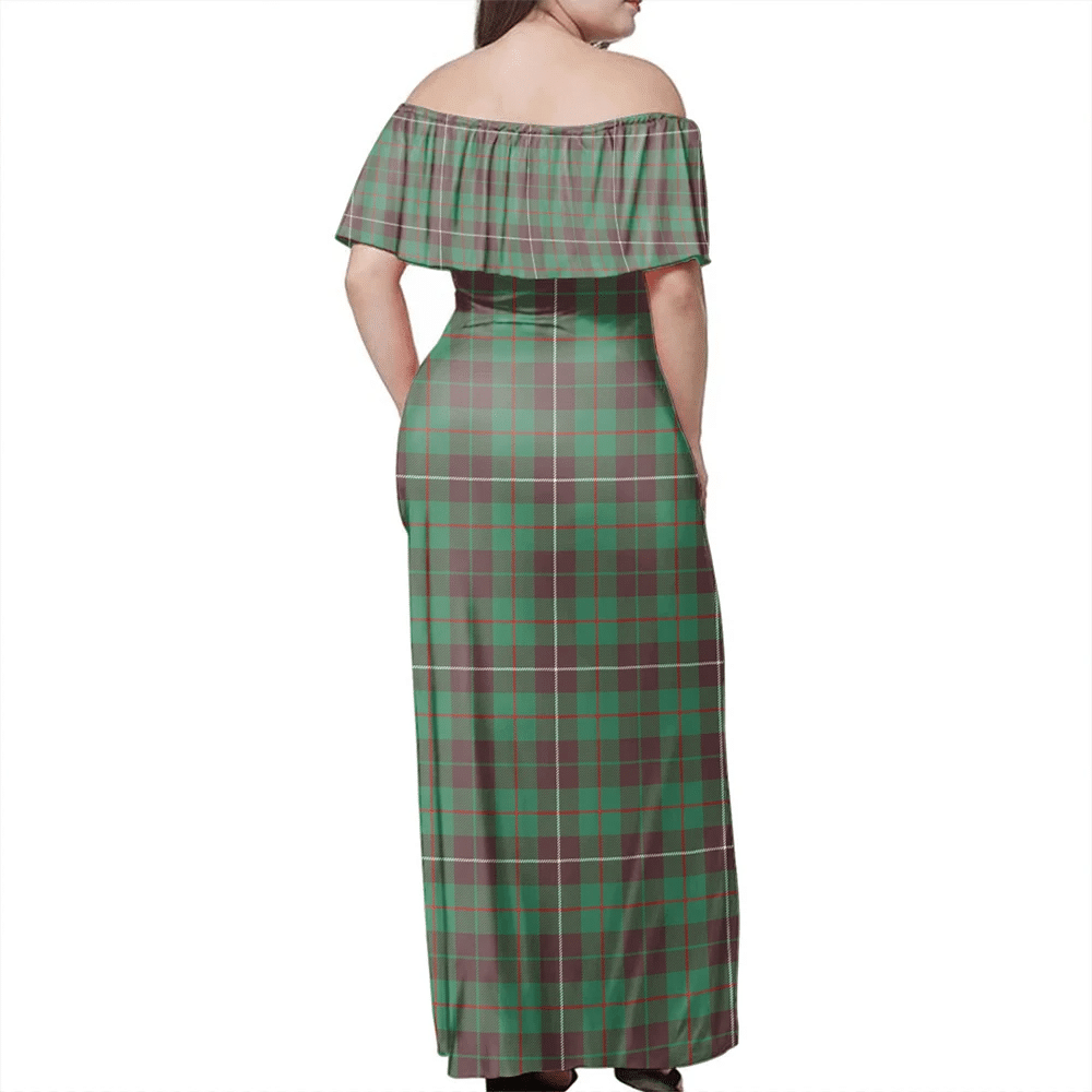 Clan MacKinnon Hunting Ancient Tartan Hawaii Dress UE66 Clan MacKinnon Tartan Hawaii Dress