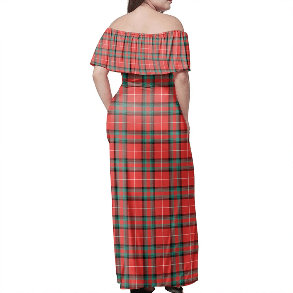 Clan Stuart Of Bute Tartan Hawaii Dress FD17 Clan Stuart of Bute Tartan Hawaii Dress