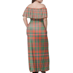 Clan MacKinnon Ancient Tartan Hawaii Dress CE33 Clan MacKinnon Tartan Hawaii Dress