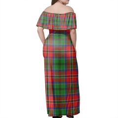 Clan McCulloch Tartan Hawaii Dress OS20 Clan McCulloch Tartan Hawaii Dress