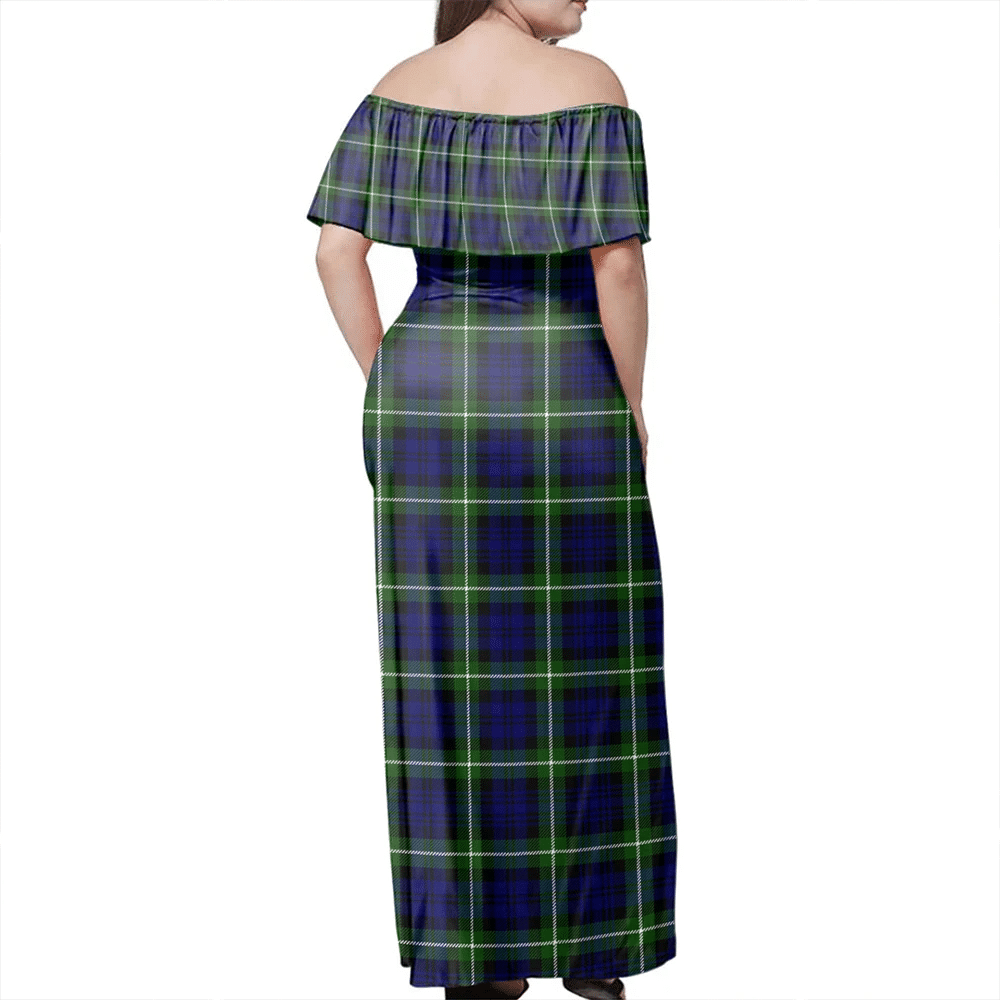 Clan Lamont Modern Tartan Hawaii Dress FL93 Clan Lamont Tartan Hawaii Dress