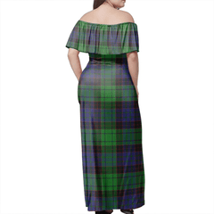 Clan Stewart Old Modern Tartan Hawaii Dress AF72 Clan Stewart Tartan Hawaii Dress