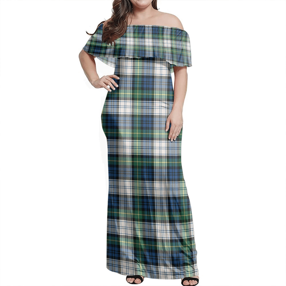 Clan Gordon Dress Ancient Tartan Hawaii Dress DB31 Clan Gordon Tartan Hawaii Dress