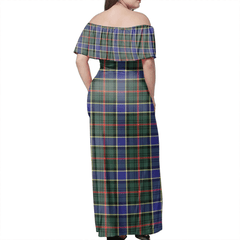 Clan Ogilvie Hunting Modern Tartan Hawaii Dress AJ55 Clan Ogilvie Tartan Hawaii Dress
