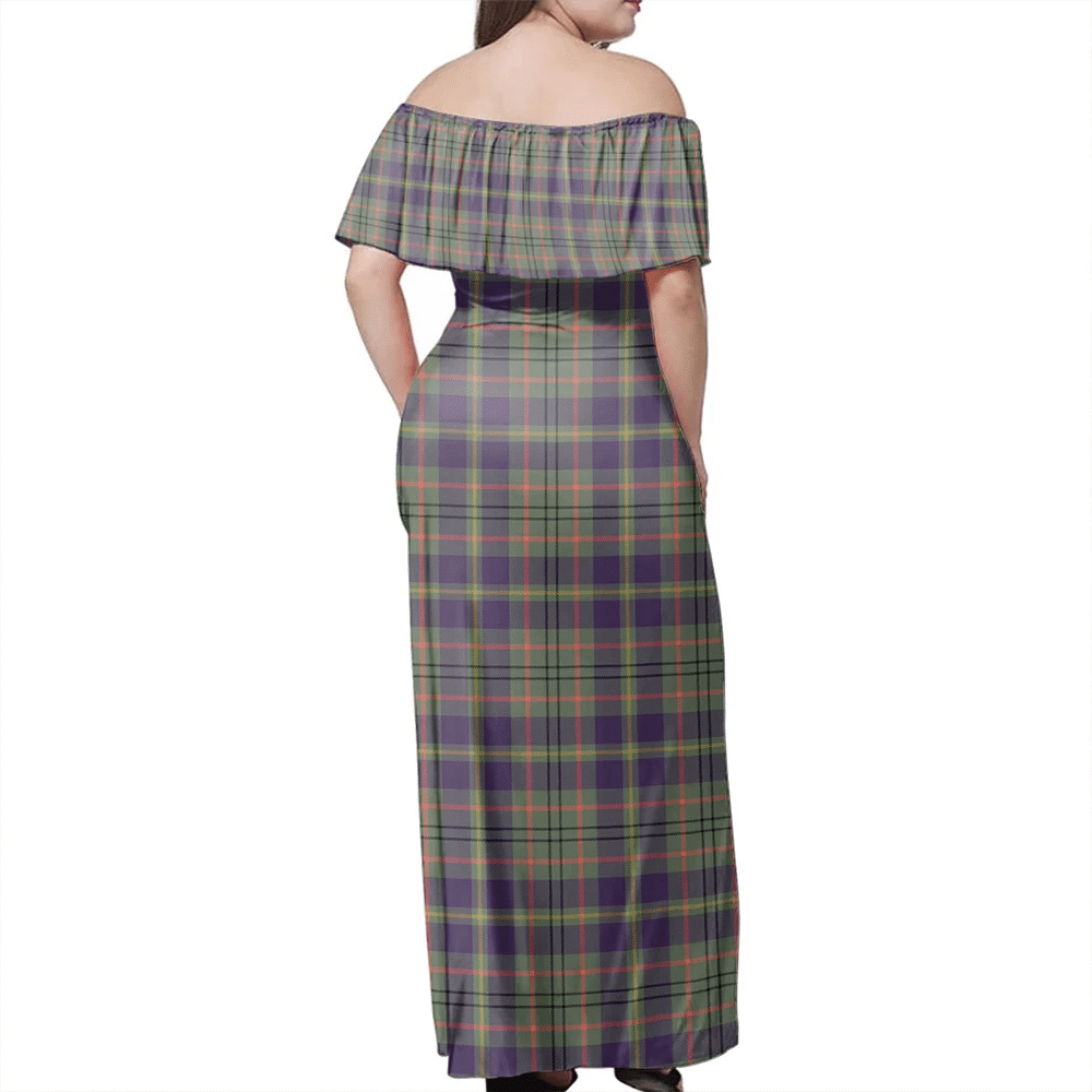 Clan Taylor Weathered Tartan Hawaii Dress WV58 Clan Taylor Tartan Hawaii Dress