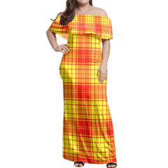 Clan MacMillan Tartan Hawaii Dress SO76 Clan MacMillan Tartan Hawaii Dress