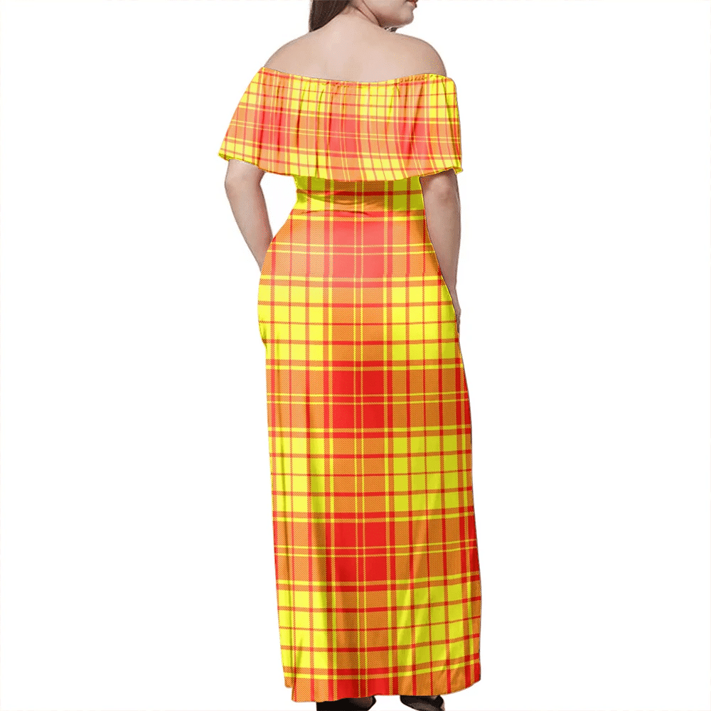 Clan MacMillan Tartan Hawaii Dress SO76 Clan MacMillan Tartan Hawaii Dress