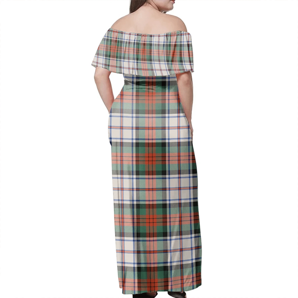 Clan MacDuff Dress Ancient Tartan Hawaii Dress DZ52 Clan MacDuff Tartan Hawaii Dress