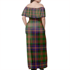 Clan Cochrane Modern Tartan Hawaii Dress BY36 Clan Cochrane Tartan Hawaii Dress