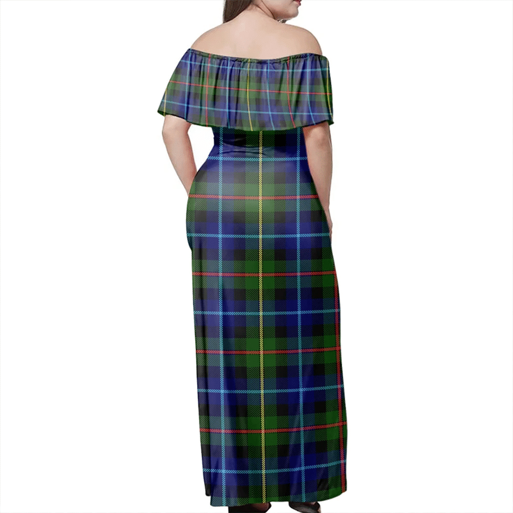 Clan Smith Modern Tartan Hawaii Dress LB99 Clan Smith Tartan Hawaii Dress