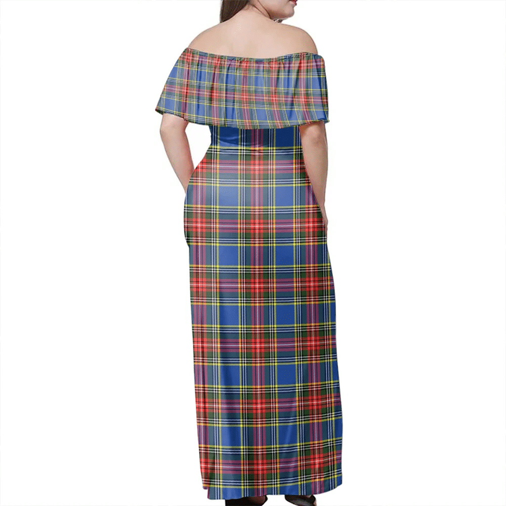 Clan MacBeth Modern Tartan Hawaii Dress ZU52 Clan MacBeth Tartan Hawaii Dress